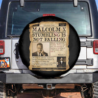 Malcolm X Spare Tire Cover Stumbling Is Not Falling Civil Rights Leader TS12