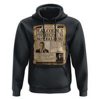 Malcolm X Hoodie Stumbling Is Not Falling Civil Rights Leader TS12