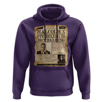 Malcolm X Hoodie Stumbling Is Not Falling Civil Rights Leader TS12