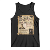 Malcolm X Tank Top Stumbling Is Not Falling Civil Rights Leader TS12