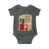 Education Is The Passport To The Future Malcolm X Wisdom Baby Onesie - Wonder Print Shop