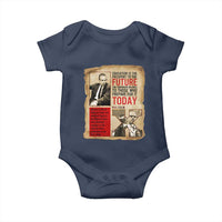 Education Is The Passport To The Future Malcolm X Wisdom Baby Onesie - Wonder Print Shop