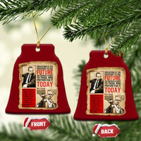 Education Is The Passport To The Future Malcolm X Wisdom Ceramic Ornament - Wonder Print Shop