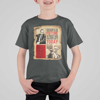Education Is The Passport To The Future Malcolm X Wisdom T Shirt For Kid - Wonder Print Shop