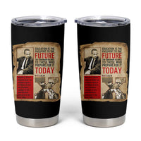 Education Is The Passport To The Future Malcolm X Wisdom Tumbler Cup - Wonder Print Shop