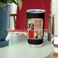 Education Is The Passport To The Future Malcolm X Wisdom Tumbler Cup - Wonder Print Shop