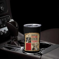 Education Is The Passport To The Future Malcolm X Wisdom Tumbler Cup - Wonder Print Shop
