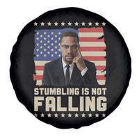 African American Pride Gift Spare Tire Cover Malcolm X TS12