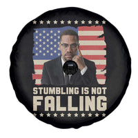African American Pride Gift Spare Tire Cover Malcolm X TS12