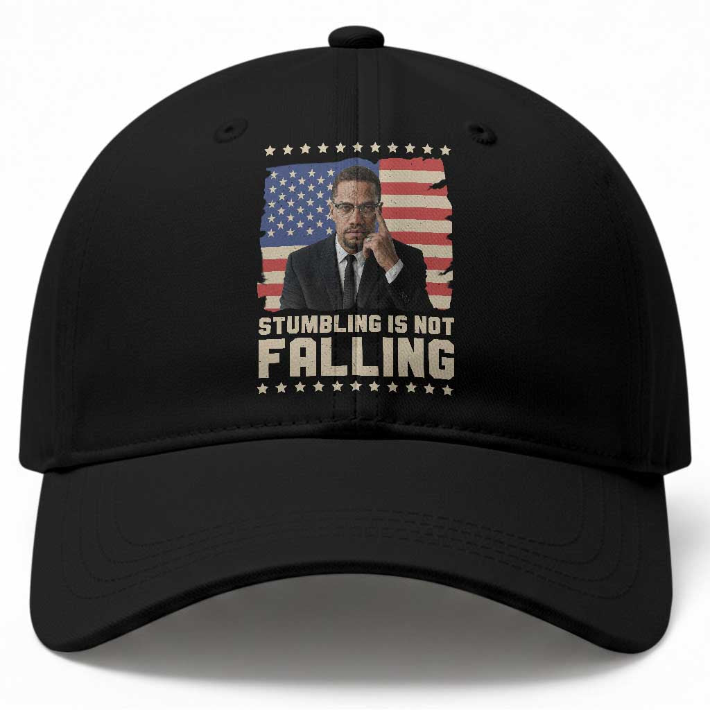 African American Pride Gift Baseball Cap Malcolm X
