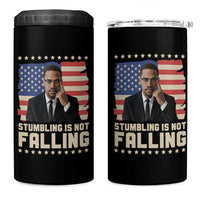 African American Pride Gift 4 in 1 Can Cooler Tumbler Malcolm X TS12