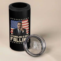 African American Pride Gift 4 in 1 Can Cooler Tumbler Malcolm X TS12