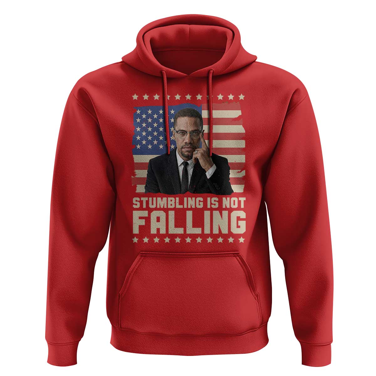 African American Pride Gift Hoodie Malcolm X TS12