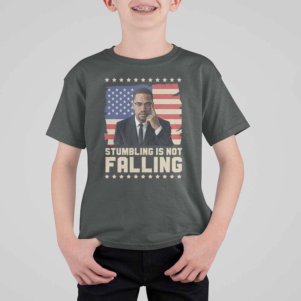 African American Pride Gift T Shirt For Kid Malcolm X TS12