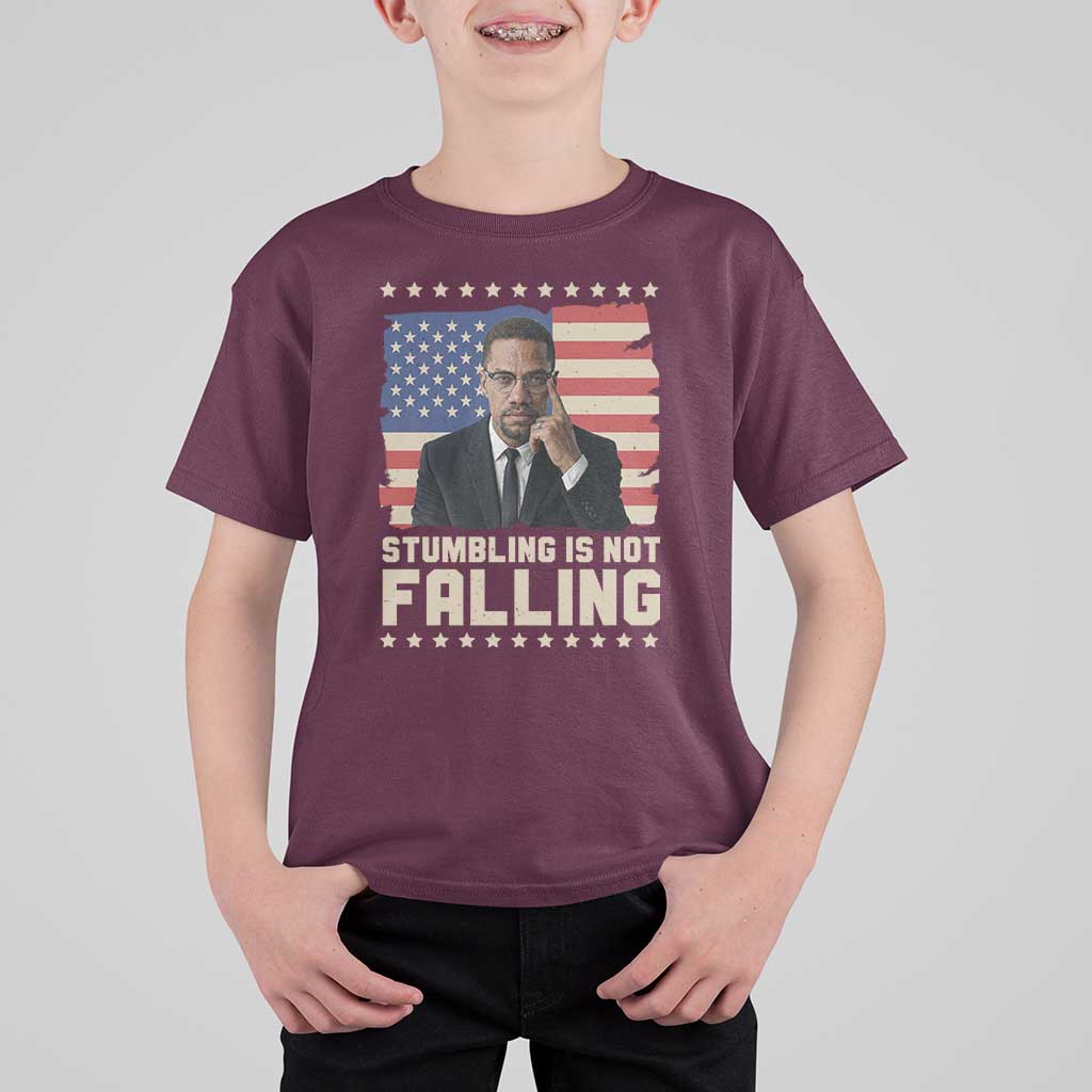 African American Pride Gift T Shirt For Kid Malcolm X TS12