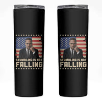 African American Pride Gift Skinny Tumbler Malcolm X TS12