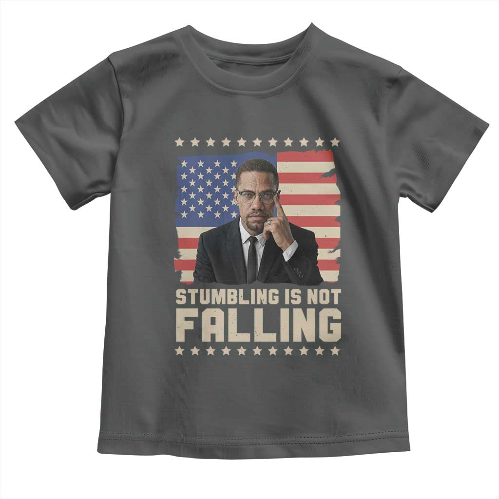 African American Pride Gift Toddler T Shirt Malcolm X TS12
