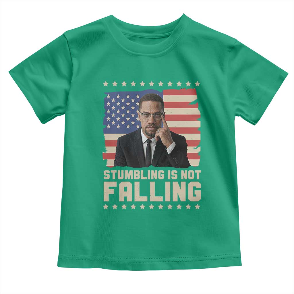 African American Pride Gift Toddler T Shirt Malcolm X TS12