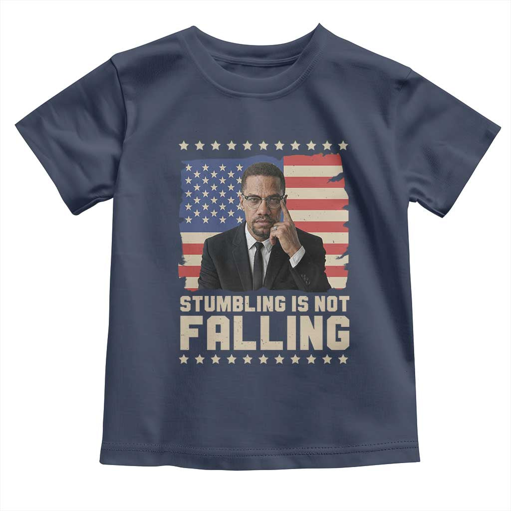 African American Pride Gift Toddler T Shirt Malcolm X TS12