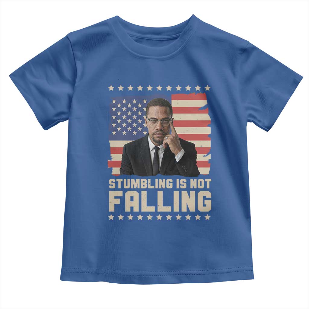 African American Pride Gift Toddler T Shirt Malcolm X TS12