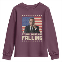 African American Pride Gift Youth Sweatshirt Malcolm X TS12