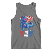 Funny Patriotic Dinosaur Tank Top 250 Years Of Freedom