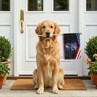 Funny Patriotic Dinosaur Patriotic Handheld Flag 250 Years Of Freedom