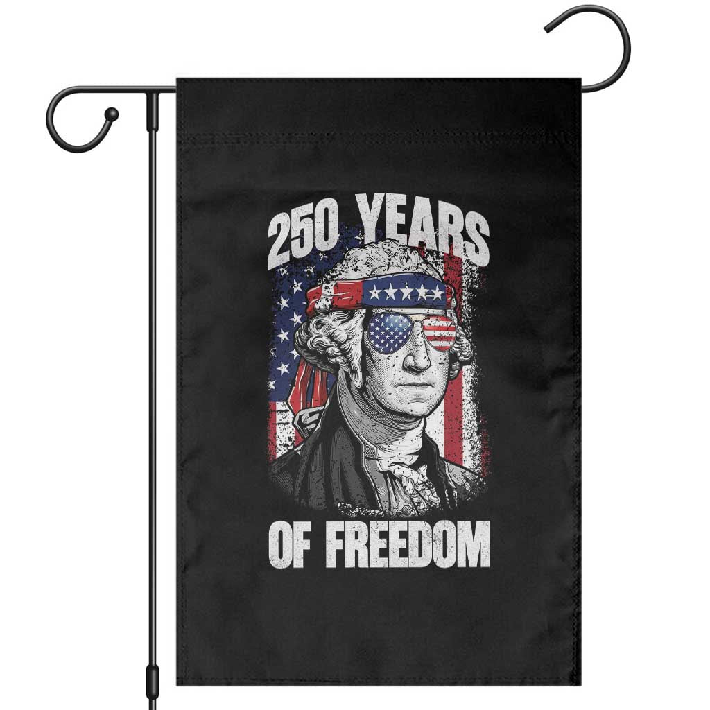 George Washington Founding Father Garden Flag 250 Years Of Freedom