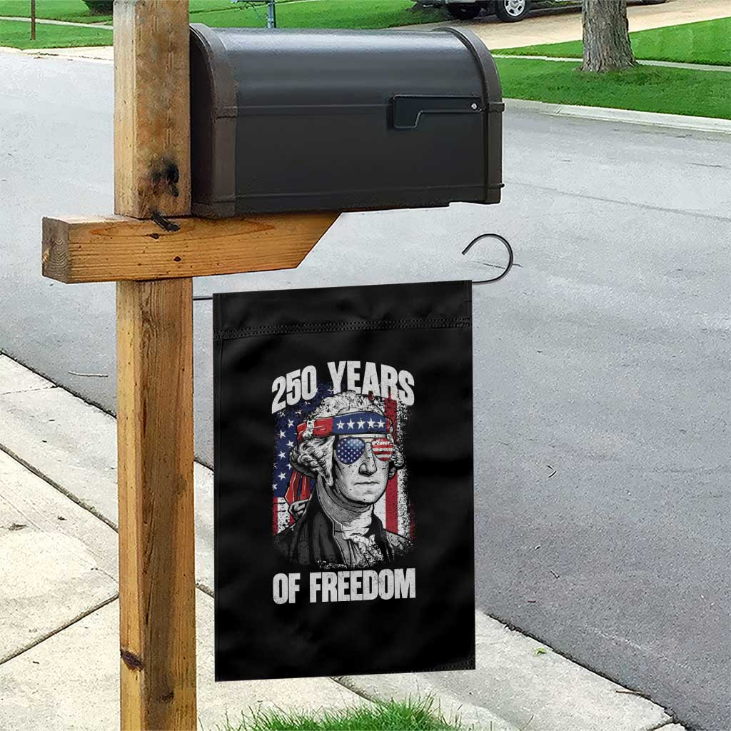 George Washington Founding Father Garden Flag 250 Years Of Freedom