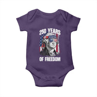 George Washington Founding Father Baby Onesie 250 Years Of Freedom