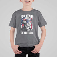 George Washington Founding Father T Shirt For Kid 250 Years Of Freedom