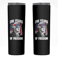 George Washington Founding Father Skinny Tumbler 250 Years Of Freedom