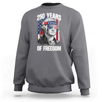 George Washington Founding Father Sweatshirt 250 Years Of Freedom