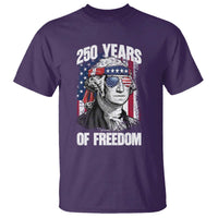 George Washington Founding Father T Shirt 250 Years Of Freedom