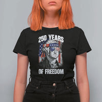 George Washington Founding Father T Shirt For Women 250 Years Of Freedom