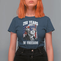 George Washington Founding Father T Shirt For Women 250 Years Of Freedom