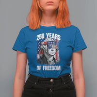 George Washington Founding Father T Shirt For Women 250 Years Of Freedom