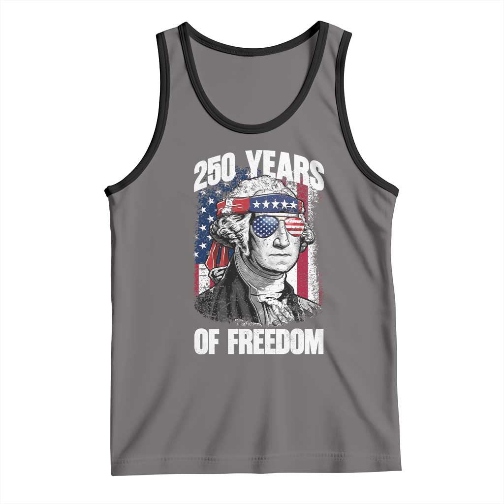 George Washington Founding Father Tank Top 250 Years Of Freedom