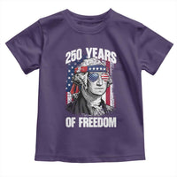 George Washington Founding Father Toddler T Shirt 250 Years Of Freedom