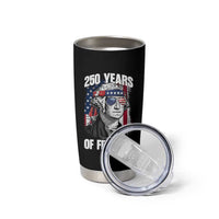 George Washington Founding Father Tumbler Cup 250 Years Of Freedom