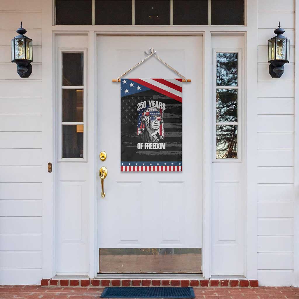 George Washington Founding Father Garden Flag 250 Years Of Freedom
