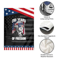 George Washington Founding Father Garden Flag 250 Years Of Freedom