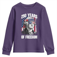 George Washington Founding Father Youth Sweatshirt 250 Years Of Freedom