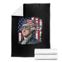 George Washington Patriotic Throw Blanket USA 250th Anniversary