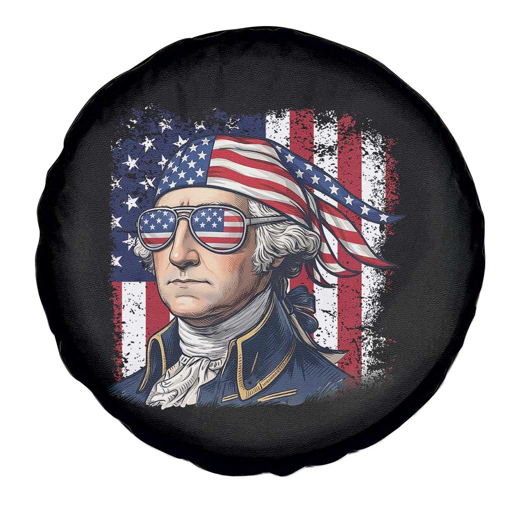 George Washington Patriotic Spare Tire Cover USA 250th Anniversary