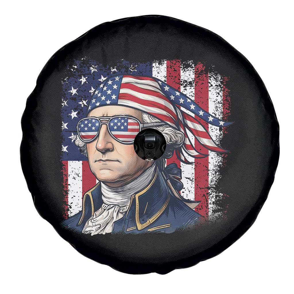 George Washington Patriotic Spare Tire Cover USA 250th Anniversary