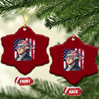 George Washington Patriotic Ceramic Ornament USA 250th Anniversary