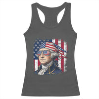 George Washington Patriotic Racerback Tank Top USA 250th Anniversary
