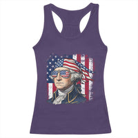 George Washington Patriotic Racerback Tank Top USA 250th Anniversary