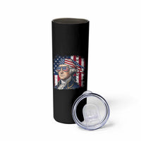 George Washington Patriotic Skinny Tumbler USA 250th Anniversary